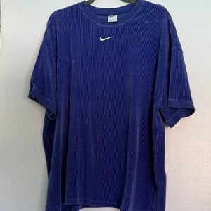Velour Oversized Nike Tee